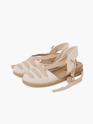 Sandales Pisamonas en beige