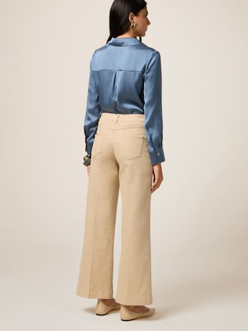 oltre Baggy Trousers in Beige