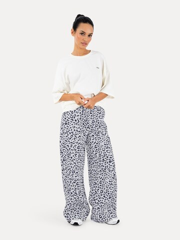 Loosefit Pantalon Smilodox en bleu