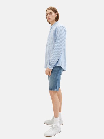 TOM TAILOR DENIM Regular Shorts in Blau