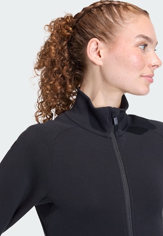 Veste de survêtement 'Soft Lux' ADIDAS SPORTSWEAR en noir
