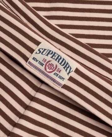 Superdry & Co Regular Hose 'Athletic Essentials' in Braun