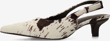 Escarpins SACHA en marron : devant