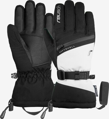 REUSCH Athletic Gloves 'Demi' in Black: front