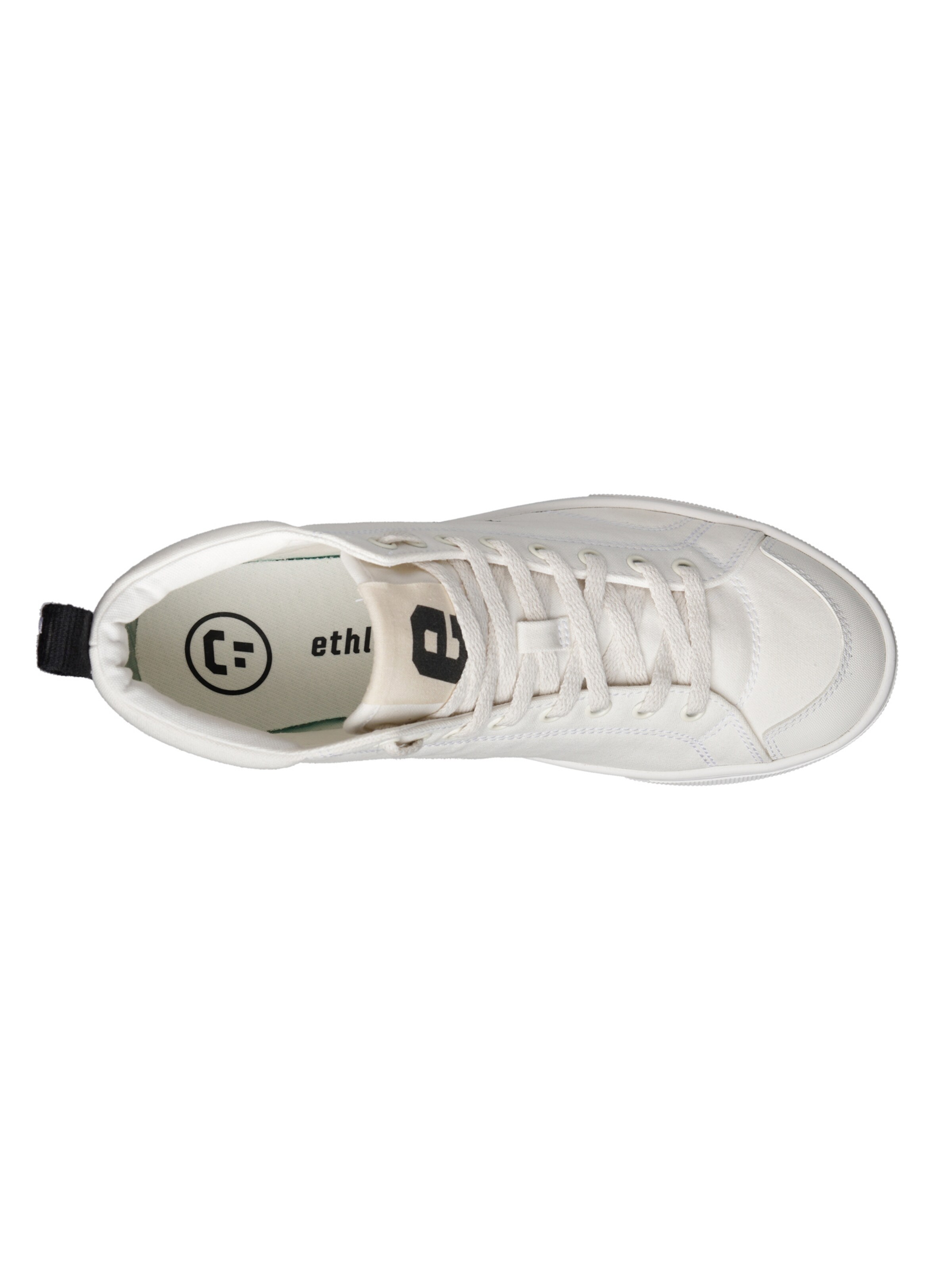 Ethletic High-Top Sneakers in White