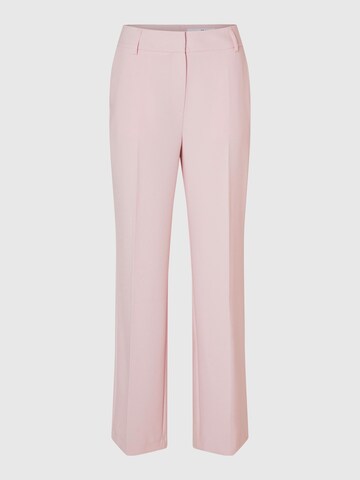 SELECTED FEMME Regular Bügelfaltenhose in Pink