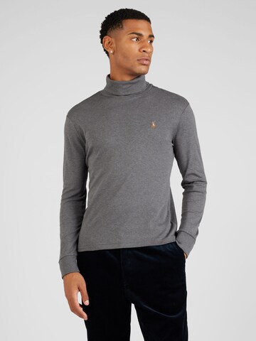 Regular fit Maglietta di Polo Ralph Lauren in grigio: frontale