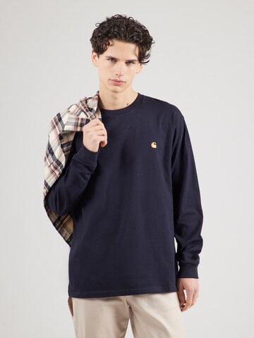 Carhartt WIP Shirt 'Chase' in Blue: front