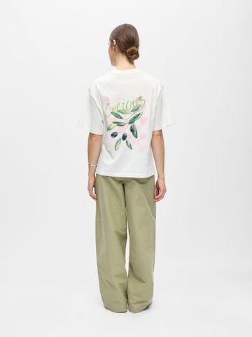 OBJECT - Camiseta 'OBJEliza' en blanco