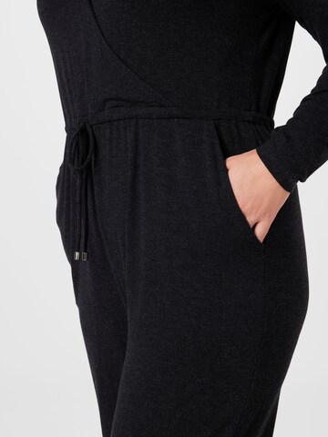 Tuta jumpsuit 'Avena' di ABOUT YOU Curvy in nero