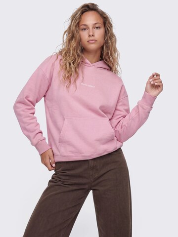 Sweat-shirt 'Ruby' studioselect en rose : devant