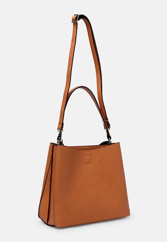 L.CREDI Handbag 'Filippa' in Orange: front