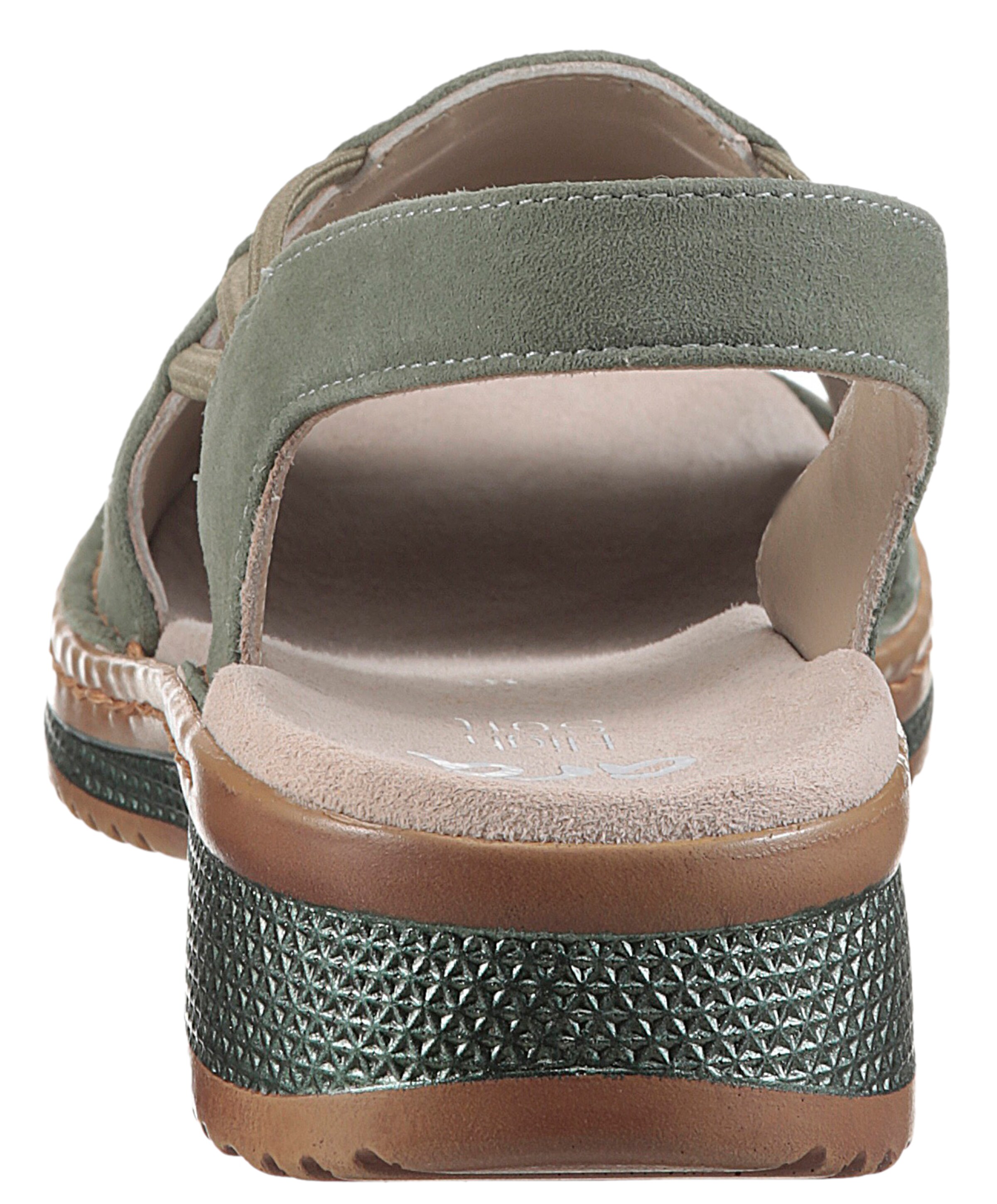 ARA Sandals 'Hawaii' in Green