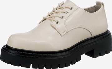 ALDO Lace-Up Shoes in White: front