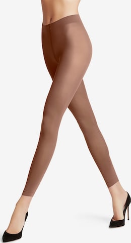 FALKE Leggings 'Pure Matt' in Braun: Vorderseite