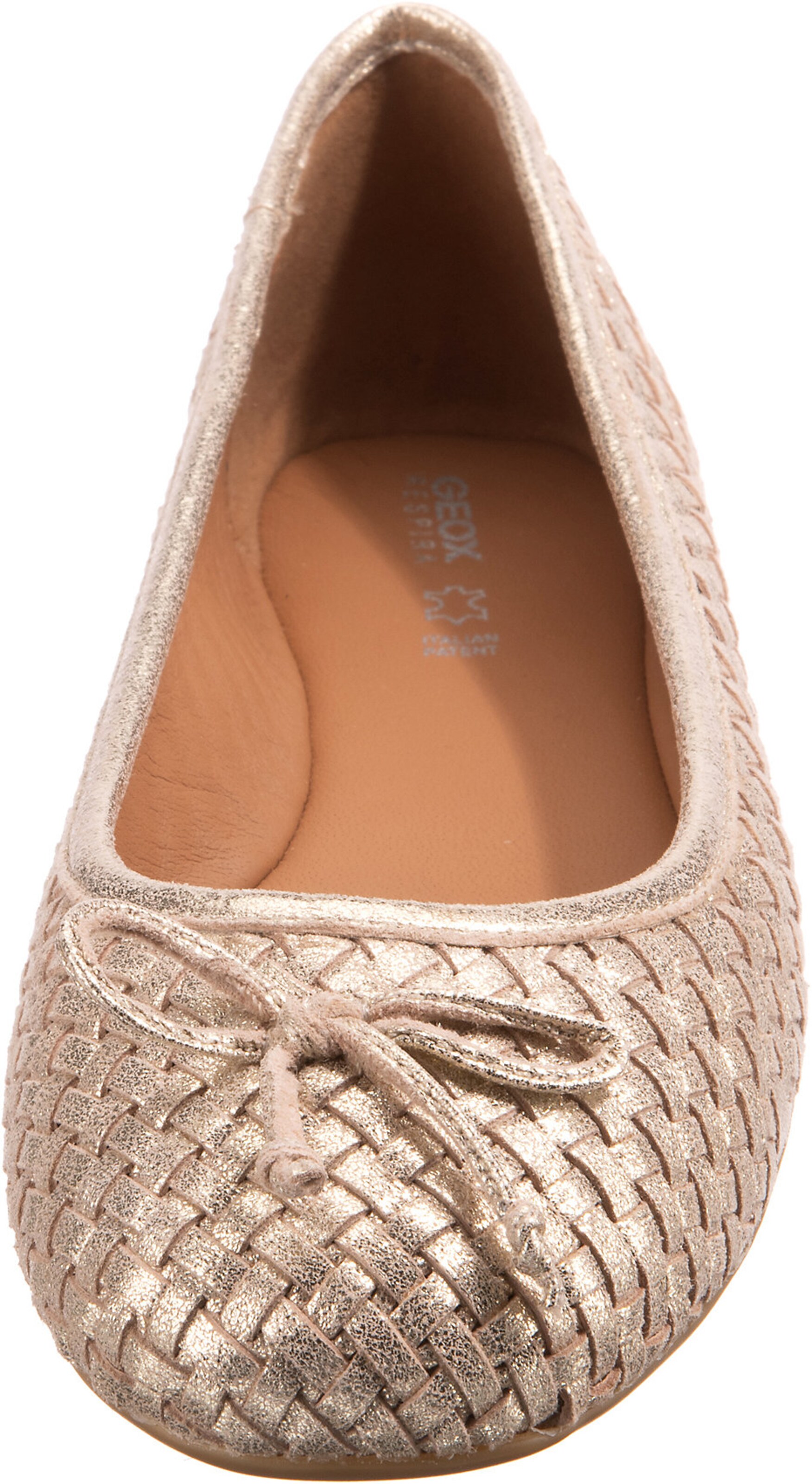 GEOX Ballerina 'Palmaria' in Gold