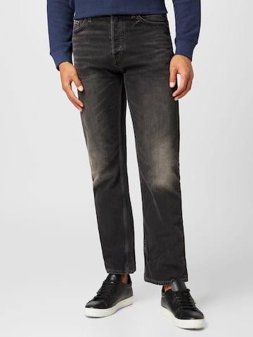 WEEKDAY Loose fit Jeans 'Space Seven Blue' in Black: front