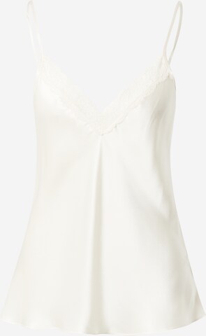 Chemise de nuit 'MILKY CARACO' ETAM en blanc : devant