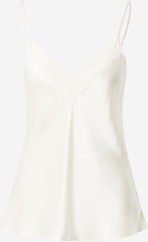 ETAM قميص النوم 'MILKY CARACO' بـ أبيض: الأمام