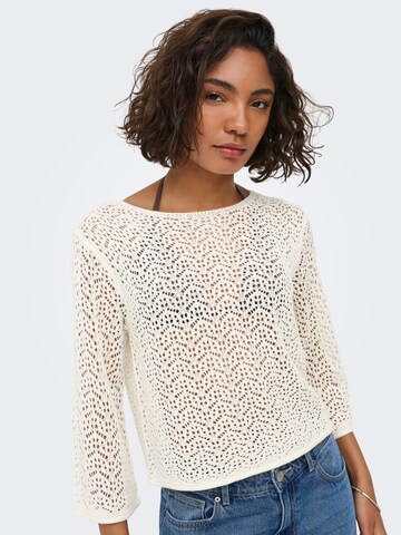 Jaqueline de Yong Sweater 'Mika' in White