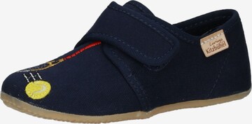 Living Kitzbühel Slippers in Blue: front