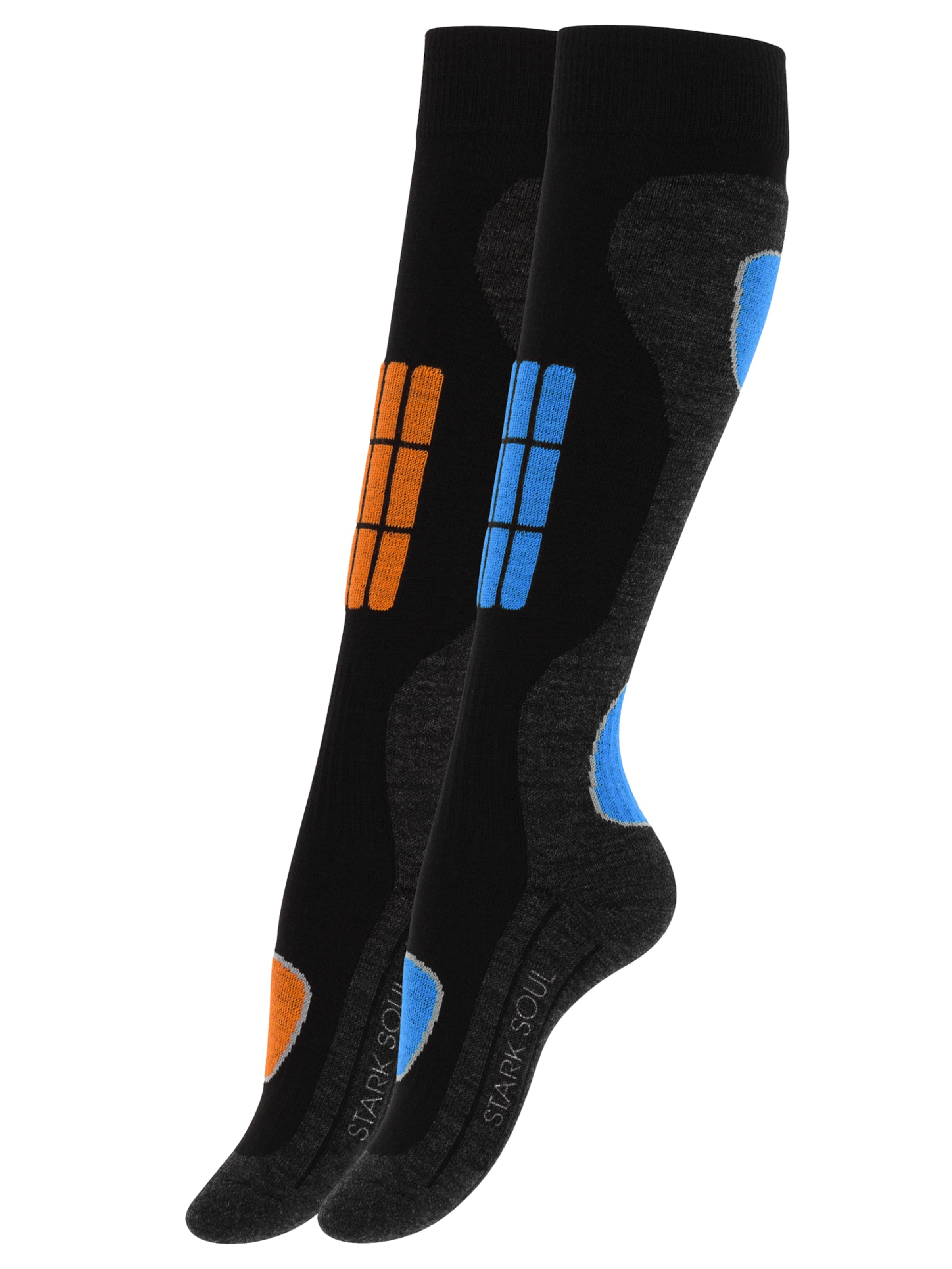 Calzino sportivo di Stark Soul in blu: frontale