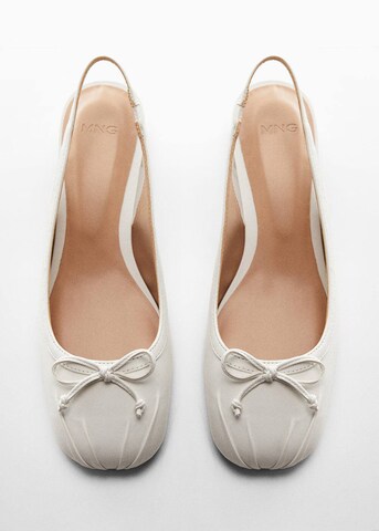 MANGO Ballet Flats 'lago' in White