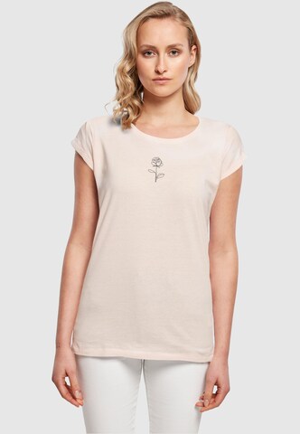 T-shirt 'Spring - Rose' Merchcode en rose : devant