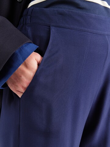 VERO MODA Широкий Штаны 'VMEASY JOY' в Синий