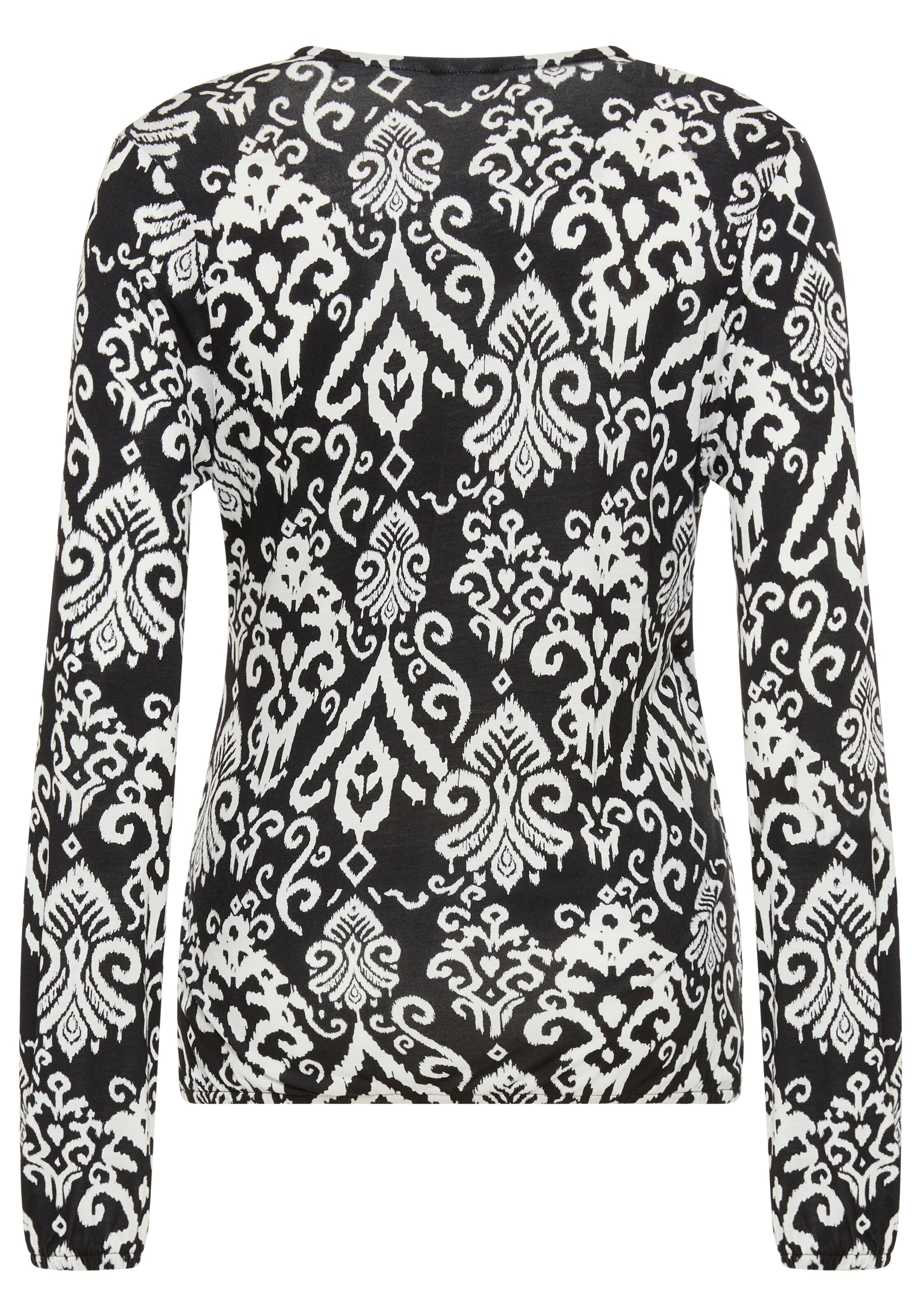 Neun Monate Shirt in Schwarz