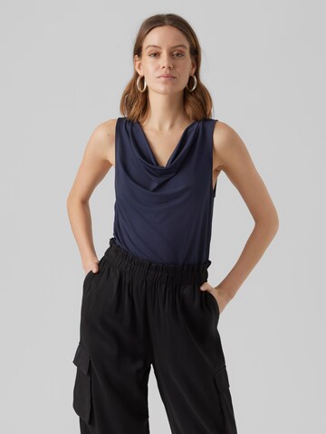 VERO MODA Top 'HEVI' - Modrá: predná strana