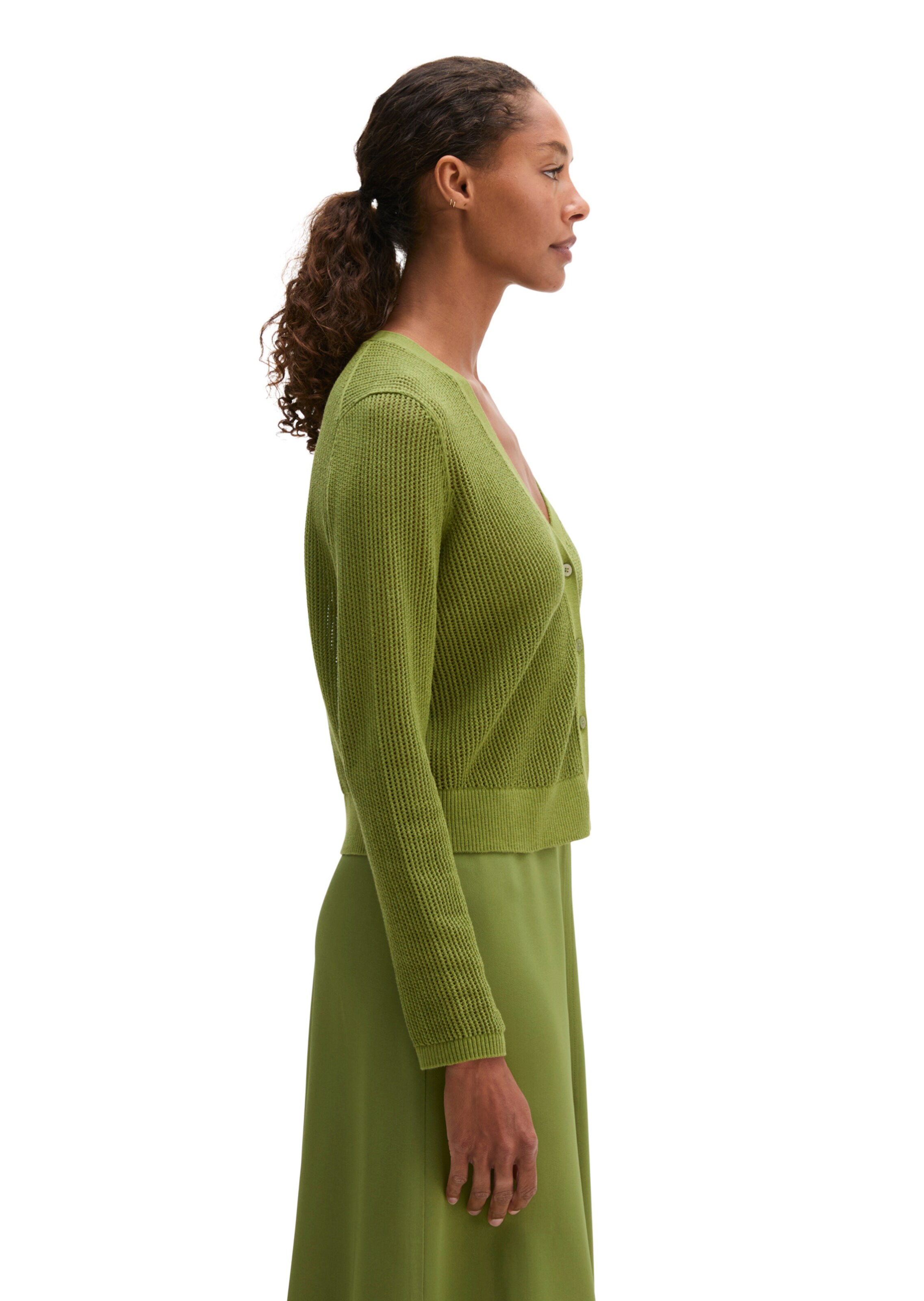 Cardigan Marc O'Polo en vert