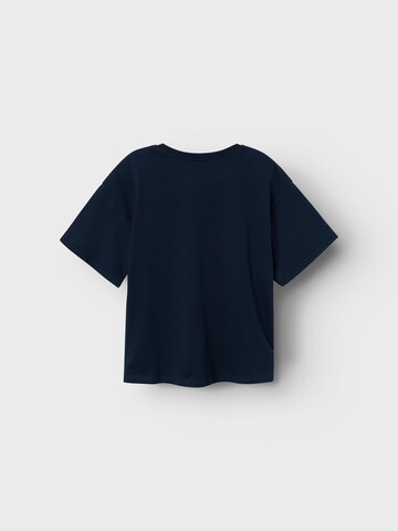 NAME IT Shirt 'The Rolling Stone' in Blue