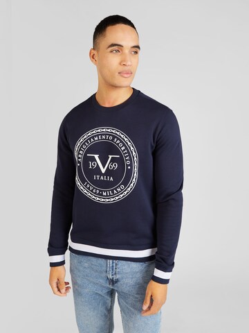 19V69 ITALIA Sweatshirt 'BEN' in Blue: front