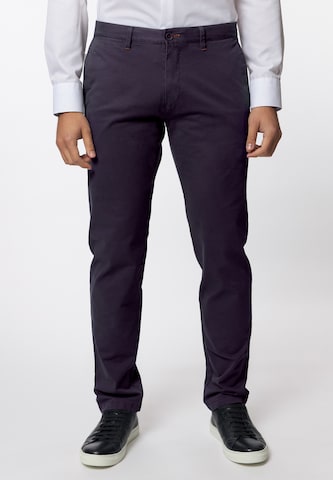 ROY ROBSON Regular Chino Pants 'ROY' in Blue: front