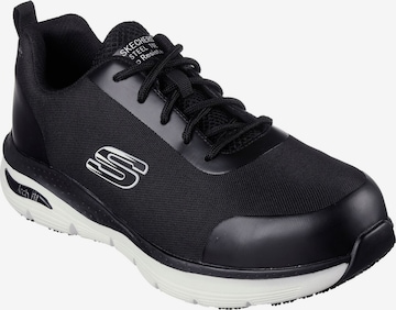 SKECHERS Sneaker low 'Skechers Work RINGSTAP ARCH FIT SR' in Schwarz: Vorderseite