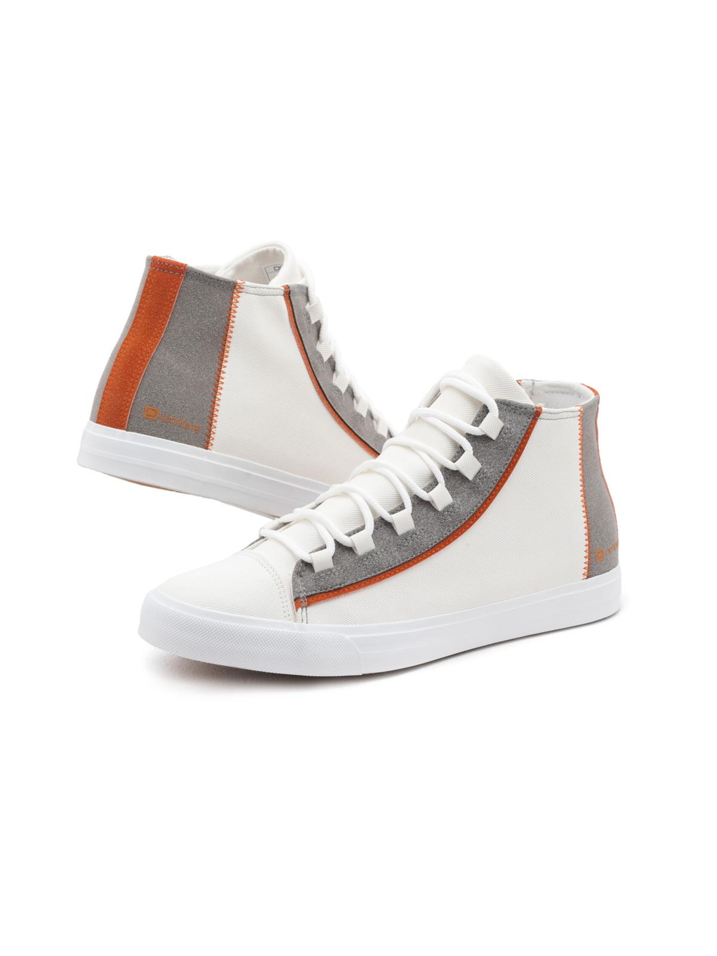 Ombre Sneaker high i hvid