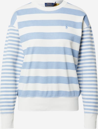 POLO RALPH LAUREN Sweatshirt i ljusblå / vit, Produktvy