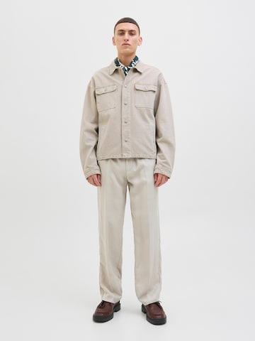 JACK & JONES Loose fit Trousers in Grey