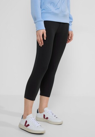 CECIL Skinny Leggings - fekete: elől