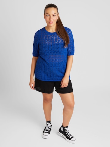 ONLY Carmakoma Sweater 'SOLA' in Blue