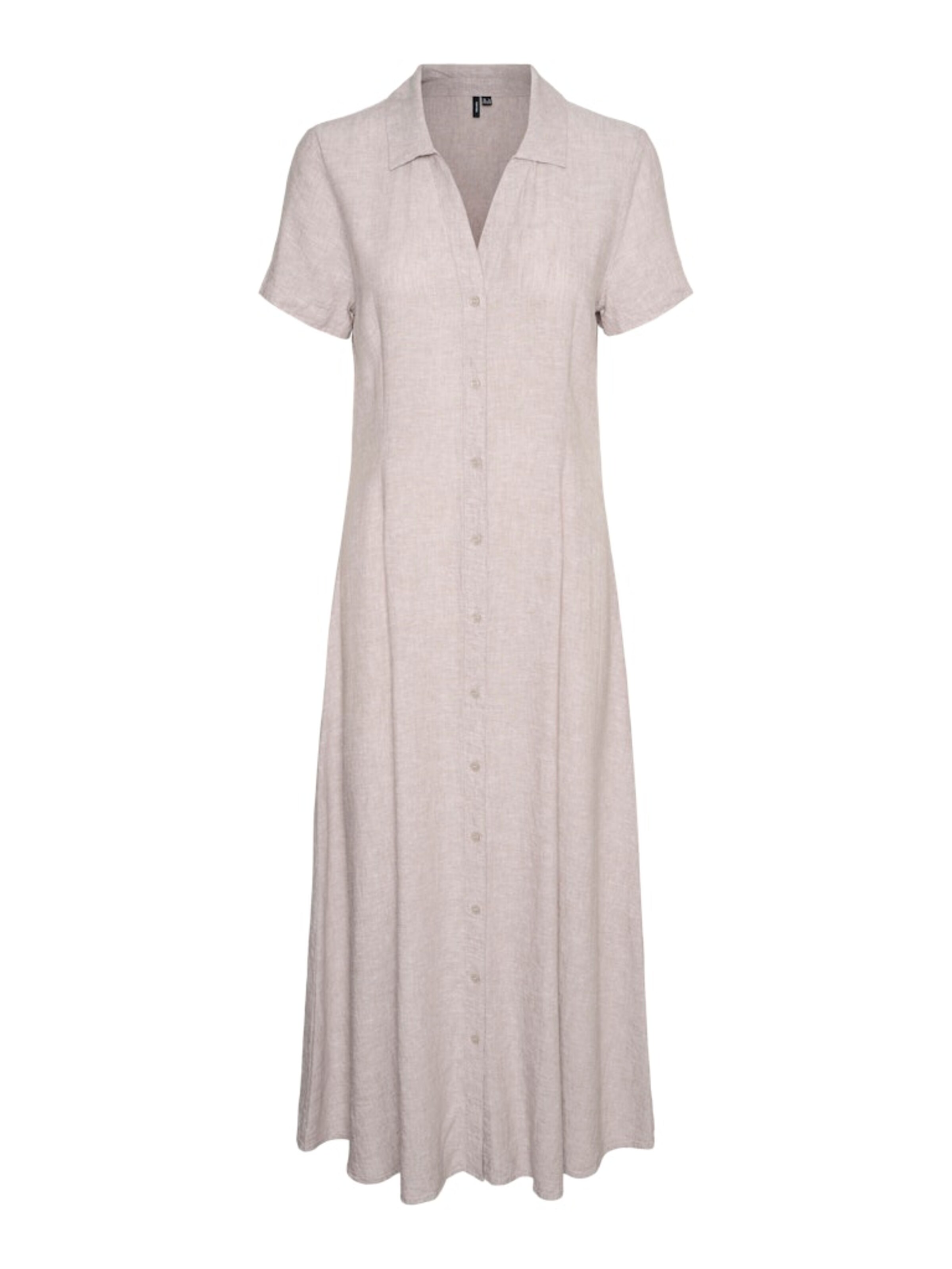 VERO MODA Blusekjole 'LINN' i grå: forside