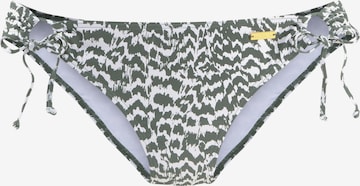 LASCANA Bikini hlačke | zelena barva: sprednja stran