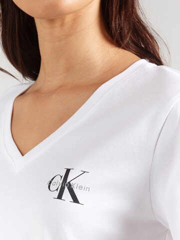 Tricou de la Calvin Klein Jeans pe alb