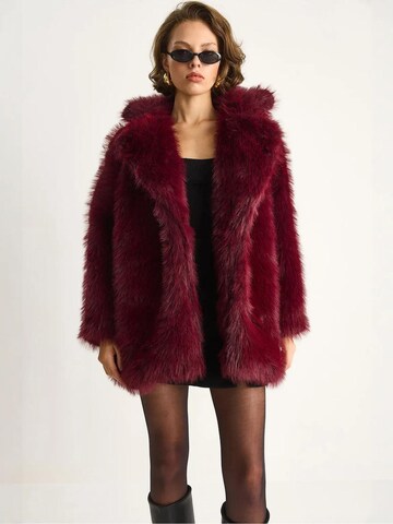 Bianco Lucci Wintermantel in Rood: voorkant