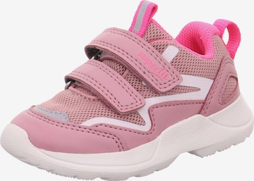 SUPERFIT Sneaker 'Rush' in Pink: predná strana