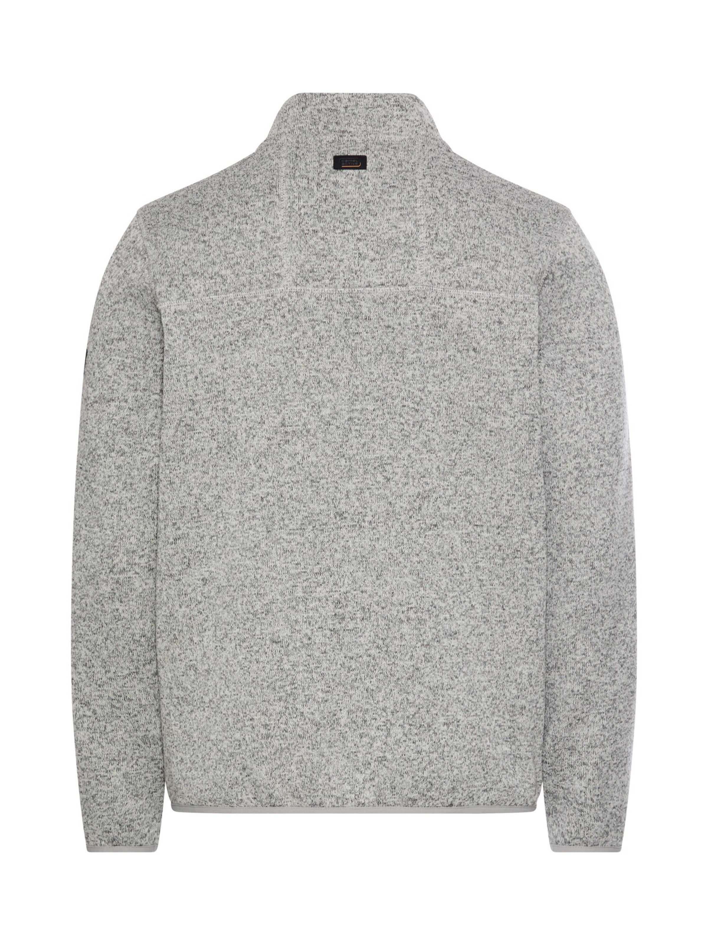 CAMEL ACTIVE Strickjacke in Grau