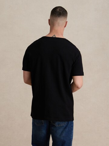 T-Shirt 'Caspar' DAN FOX APPAREL en noir