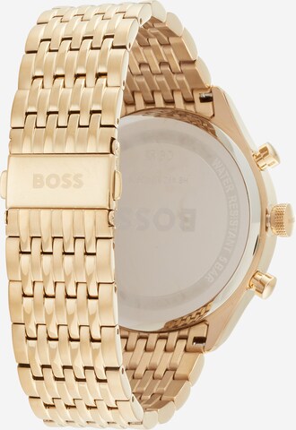 Orologio analogico di BOSS Black in oro