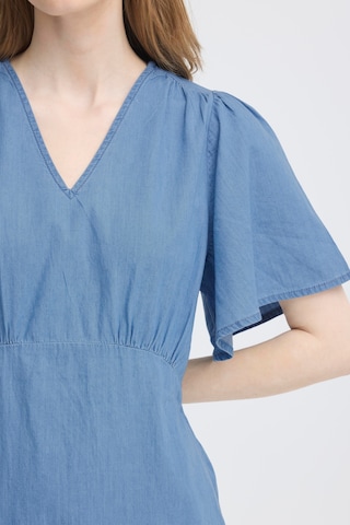 ICHI - Vestido 'IHBARCY ZABBY' em azul